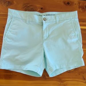 GAP 5in Teal Girlfriend Shorts